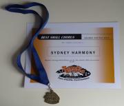 PAN PAC MEDAL & CERTIFICATE